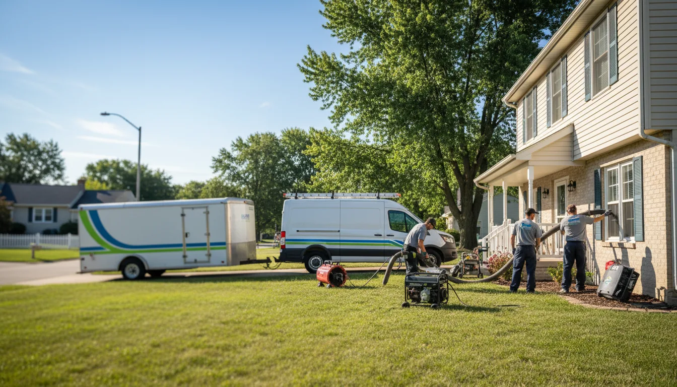 Flooded Basement Restoration And Cleanup With Repair in Rolla, KS near me